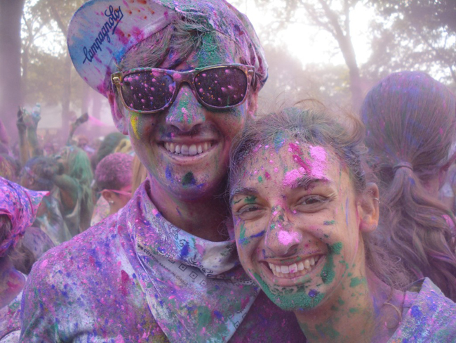 Katy and I at the Color Run